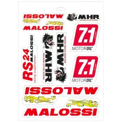 Malossi Aufkleberset groß (DIN A4)