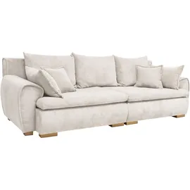Home Affaire Big-Sofa HOME AFFAIRE "Katja, B: 275 cm - OTTO. Verlässliche Qualität.", beige (cream), B:275cm T:108cm, 100% Polyester, Sofas, Big-Sofa, Mega-Sofa mit 4 Zierkissen