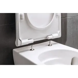 Geberit Acanto Wand-WC mit WC-Sitz Weiß KeraTect