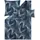 Estella Lino Grafisch Blau 135 x 200 cm + 80 x 80 cm + 40 x 80 cm