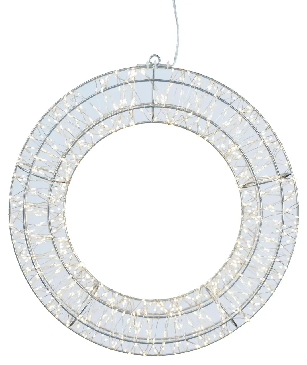 Day LED-Kranz Ø38cm mit 720 LED``s - B/H/T ca. 40.50x42.00x41.50