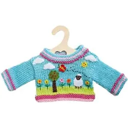 HELESS 2154 Puppen-Strickpullover, Gr. 35-45 cm