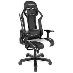 DXRacer Gaming Stuhl King Serie, Größe XL, OH-KA99-NW Kunstleder weiß