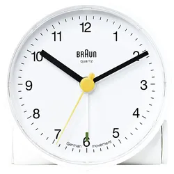 Braun BNC001 - Wecker - rund - Quarz - Schreibtisch