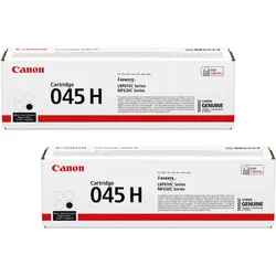 Canon Original Toner 045H Doppelpack schwarz hohe Ergiebigkeit (OP1246C002DP)