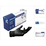 Toolbrothers Nitril Einweg Handschuhe in Spenderbox Schwarz / Black 100 Stück Größe XL / Extra Large - nicht Steril