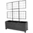 Dehner Milano 99,5 x 35 x 130 cm Grau