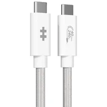 Targus Hyper HyperDrive Next USB4 Typ-C Performance Kabel (1.2m/4ft) - Weiß