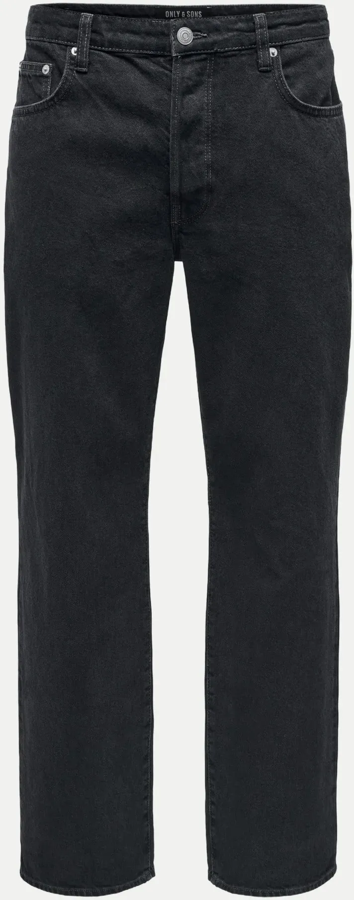 Loose- Fit Jeans Schwarz 33/30