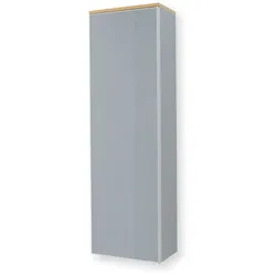 Voss Möbel Hängeschrank VORTINA in Lack Perlgrau / Balkeneiche