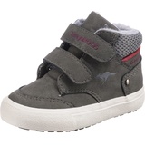 KANGAROOS Jungen Unisex Kinder KAVU Primo V Sneaker, Steel Grey Rouge, 21 EU