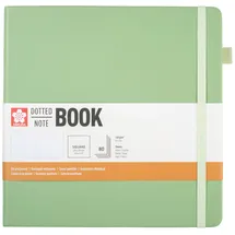 Sakura Notizbuch quadratisch punktkariert 160 Seiten Pale Patina