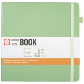 Sakura Notizbuch quadratisch punktkariert 160 Seiten Pale Patina