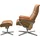 Stressless Relaxsessel STRESSLESS "Sunrise", braun (new caramel), B:83cm H:105cm T:74cm, Sessel, Relaxsessel, mit Cross Base, Größe S, M & L, Holzakzent Eiche