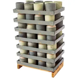 Decoris 1 Blumentopf 12x13cm Keramik Übertopf Blumenübertopf klein Steingut Deko Pflanzentopf Topf Sukkulenten Kakteen Kräuter Grün