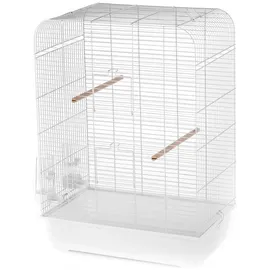 Duvo+ Vogelkäfig Nina 54 x 34 x 75 cm weiß