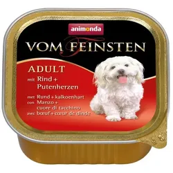 Animonda Dog Vom Feinsten Rind und Putenherzen 150g
