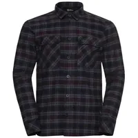Jack Wolfskin Baja Flannel Langarmhemd Check Dark Navy L
