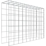 Gabiona C-Ring-Gabione-Anbaukorb Typ 4 70 x 100 x 20 cm Maschenw 10 x 10 cm