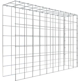 Gabiona C-Ring-Gabione-Anbaukorb Typ 4 70 x 100 x 20 cm Maschenw 10 x 10 cm