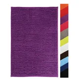 Badteppich Lila 40 x 60 cm