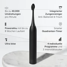 wondersmile Schallzahnbürste PRO Ultimate Black