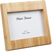 Relaxdays Bilderrahmen braun 16,5 x 15,5 cm, 1 St.