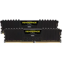 Corsair Vengeance LPX schwarz DIMM Kit 64GB DDR4-3200 CL16-20-20-38 (CMK64GX4M2E3200C16)