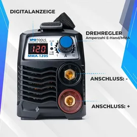 Ipotools MMA-120S Inverter Schweißgerät (120A)