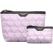 Gillian Jones Urban Travel 2-piece Set - Purple hearts