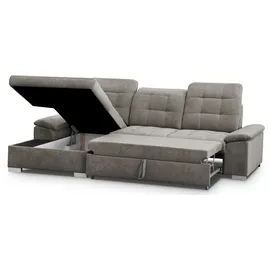 werk2 Eckcouch Polyester 2-Sitzer Beige