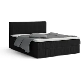 dein schlaf 24 BOXBETT LON IV 160/200 in Cord Beige H4 - Beige