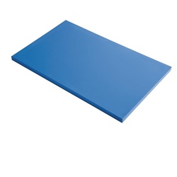 Gastro M HDPE Schneidebrett blau