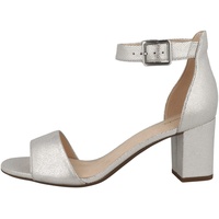 Clarks Damen Deva Mae Pumps, Silver Metallic, 39 EU - 39 EU