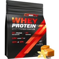 Whey Protein Complex - 1000g WPI + WPC Mix - Low Fat / Low Sugar Vanille-Toffee