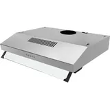 Jago® Dunstabzugshaube - 60 cm, Abluft-Umluft, Wandanschluss, 2 Fettfilter, 201,6 m3/h, LED Beleuchtung, Edelstahl - Abzugshaube, Unterbauhaube, ...