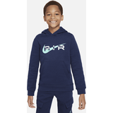 Nike Air Pullover-Fleece-Hoodie für Kinder«, blau