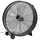 vidaXL Trommelventilator 77 cm Bodenventilator Schwarz