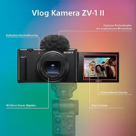 Sony ZV-1 II Schwarz