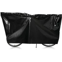 Vk International Fahrradschutzhülle 100 x 220 cm schwarz Einheitsgröße