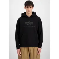 Alpha Industries Basic Carbon Kapuzenpullover Black / Black M