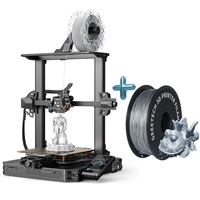 Creality Ender -3 S1 Pro 3D-Drucker + 1KG Silber PLA-Filament