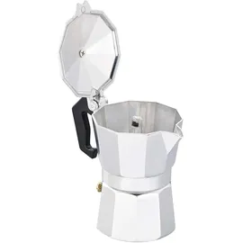 Faizee Möbel Mokka Premium 600 ml 12 Tassen Grau/Silber