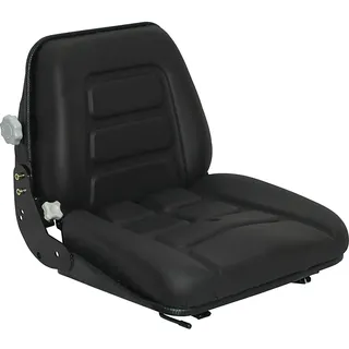 KlaraSeats Fahrersitz GS 12 PVC HD Schwarz