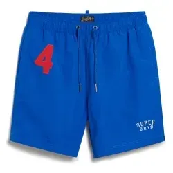 Superdry für Herren. M3010235A Bademode aus recyceltem Material blau (S), Strandbekleidung, Recyceltes Polyester, Nachhaltig