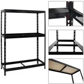 Proregal Mega Deal 2x Reifenregal Schwarz Metall, Rechteckig, 260x180x50 cm Freizeit, Heimwerken, Werkstatt, Schwerlastregale