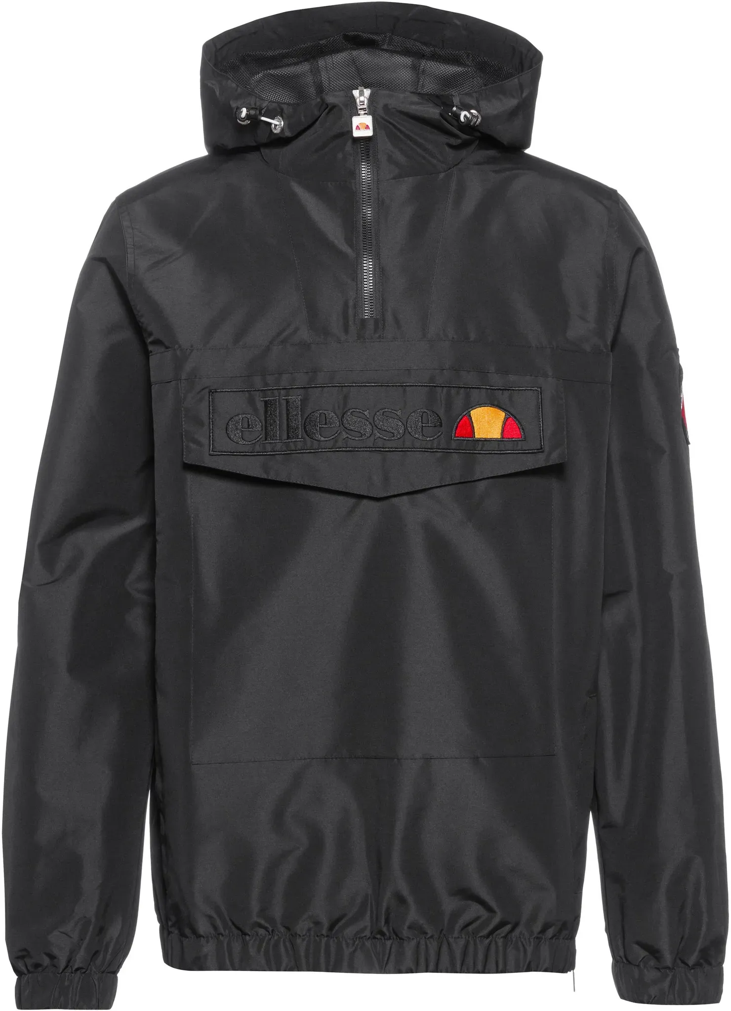 Ellesse Mont 2 Windbreaker Herren in black-black, Größe M - schwarz