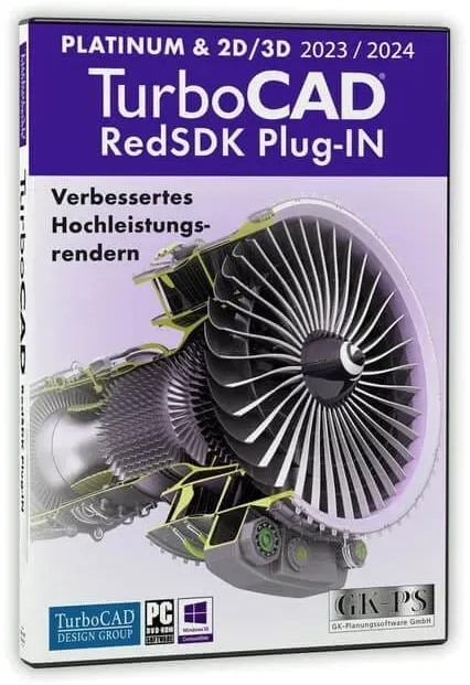 RedSDK Plug-in for TurboCAD 2023