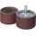 WOLFCRAFT Schleifzylinder Ø 45 mm Set mit 2 Schleifbändern 80/150