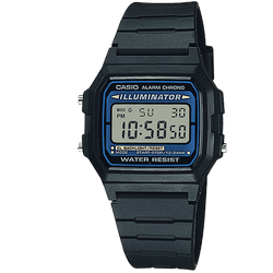 CASIO Timeless Collection Uhr F-105W-1A | Schwarz